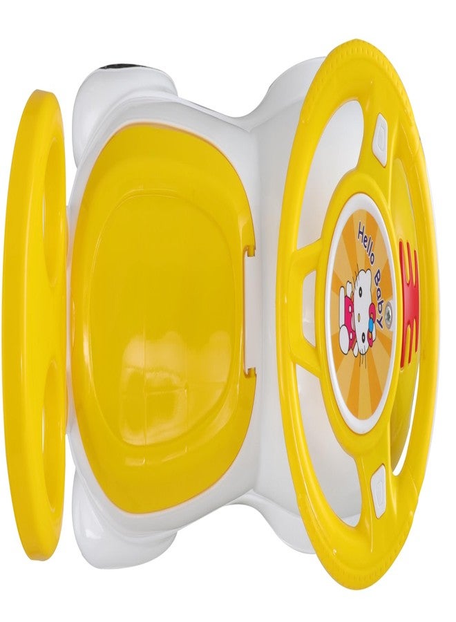 JoyRide Baby Tiger Rider Toy for Kids with Storage Compartment, Lights and Music for Boys Girls (Yellow Tiger) - Image 5